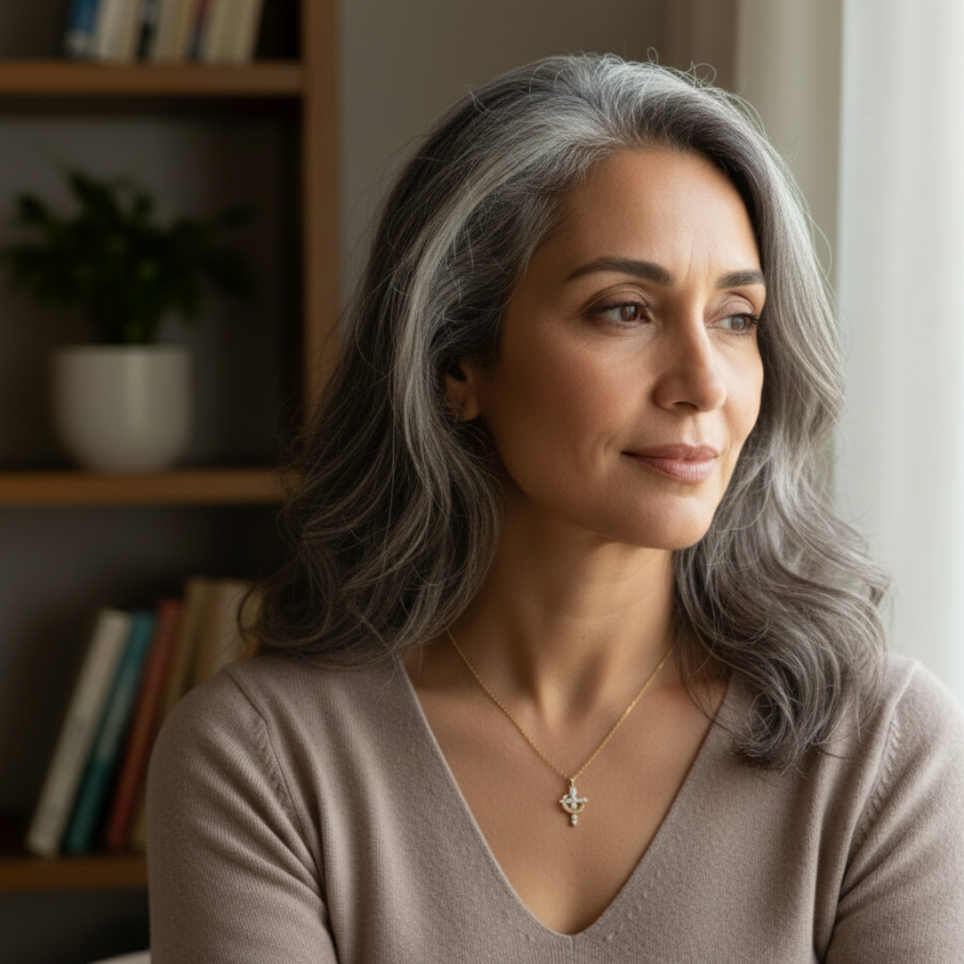 The Eternal Cross & Crown Necklace